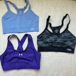 Sport bra bundle (s) small